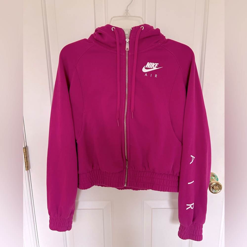 Pink Nike Air Zip Up